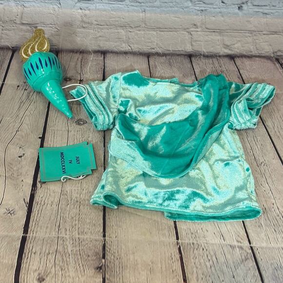 Build A Bear Statue of Liberty Bear Outfit - Picture 1 of 4